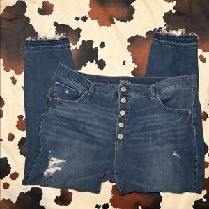 Time and Tru Women's Distressed Jeans Size 20